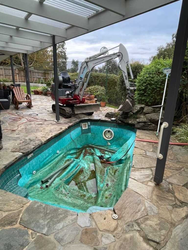 swimming pool removal